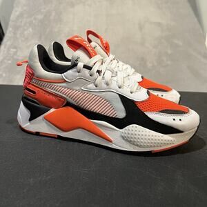 Puma RS-X Reinvention Mens 8 White Red Blast 369679-02 Athletic Sneakers